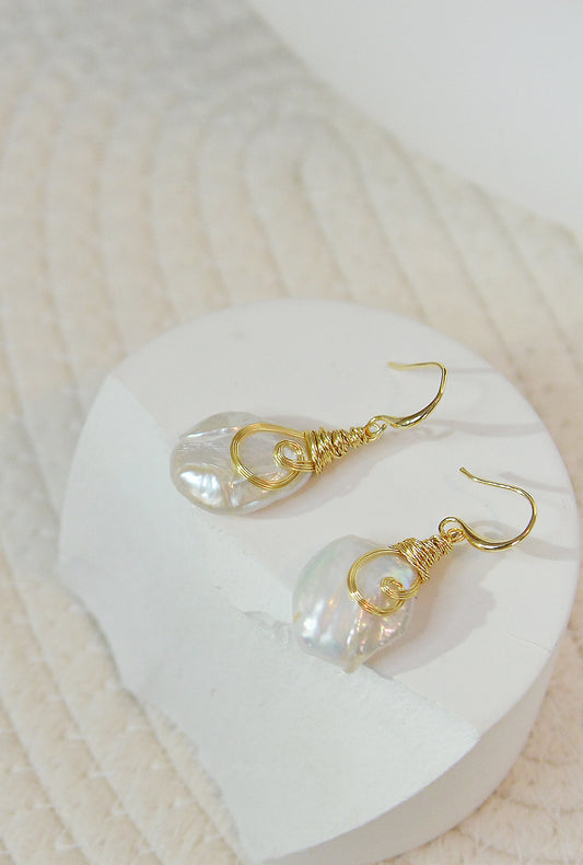 Baroque Pearl Luxury Jewelry Set