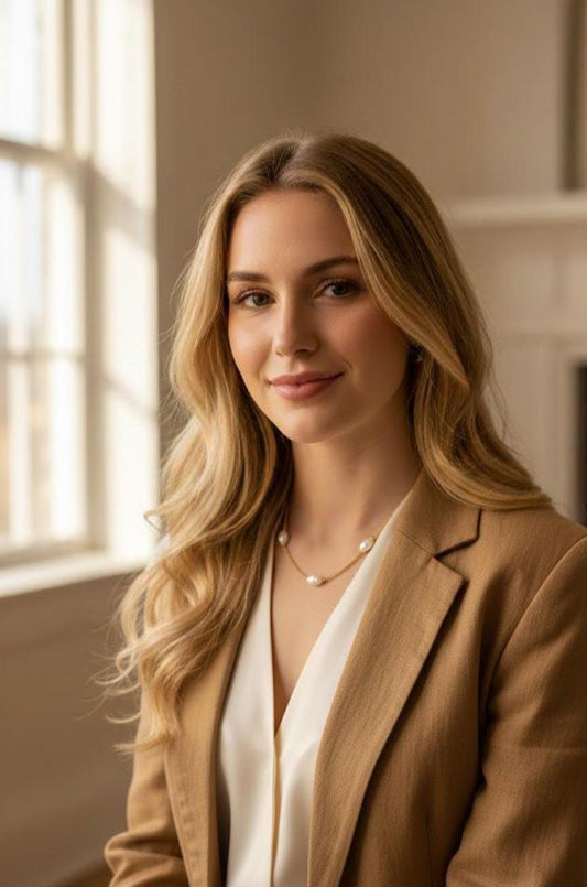 Cloud-Like Pearl Cluster Necklace