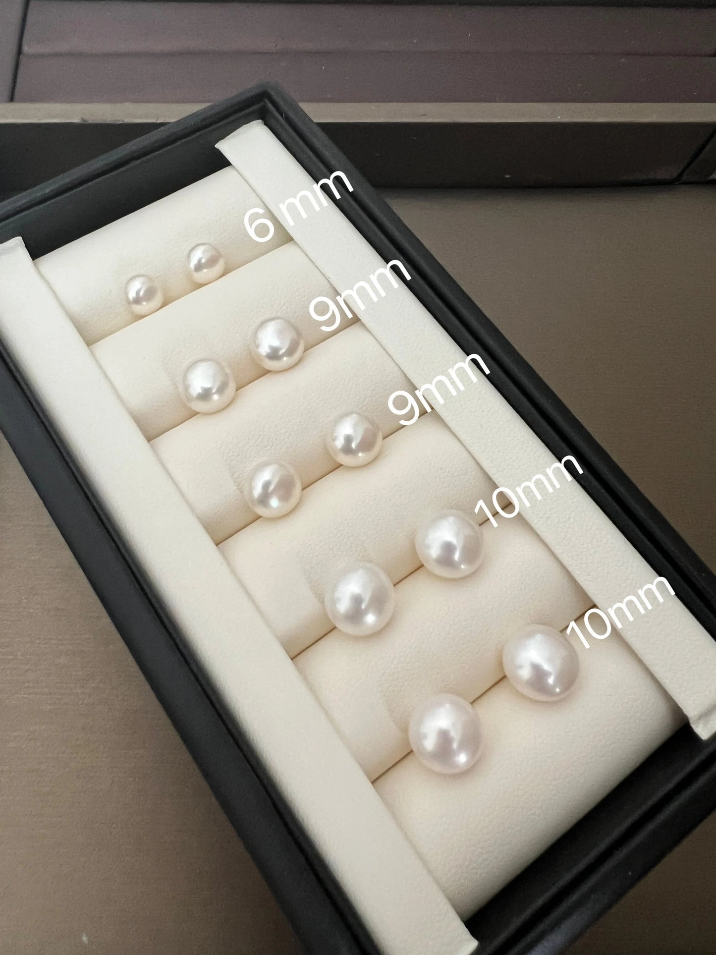 Freshwater Pearl Sterling Silver gold vermeil Stud Earrings