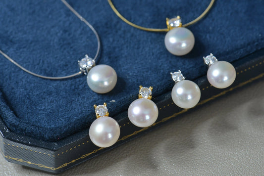 Handmade Sterling Silver Pearl Jewelry Set