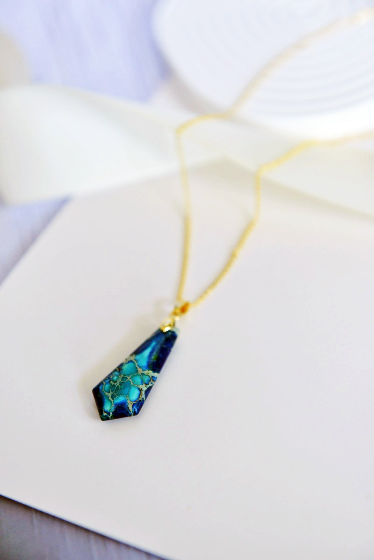 Handmade natural gemstone jewelry/Regalite pendant necklace/charming jewelry/Real gemstone/gold filled/colorful necklace/