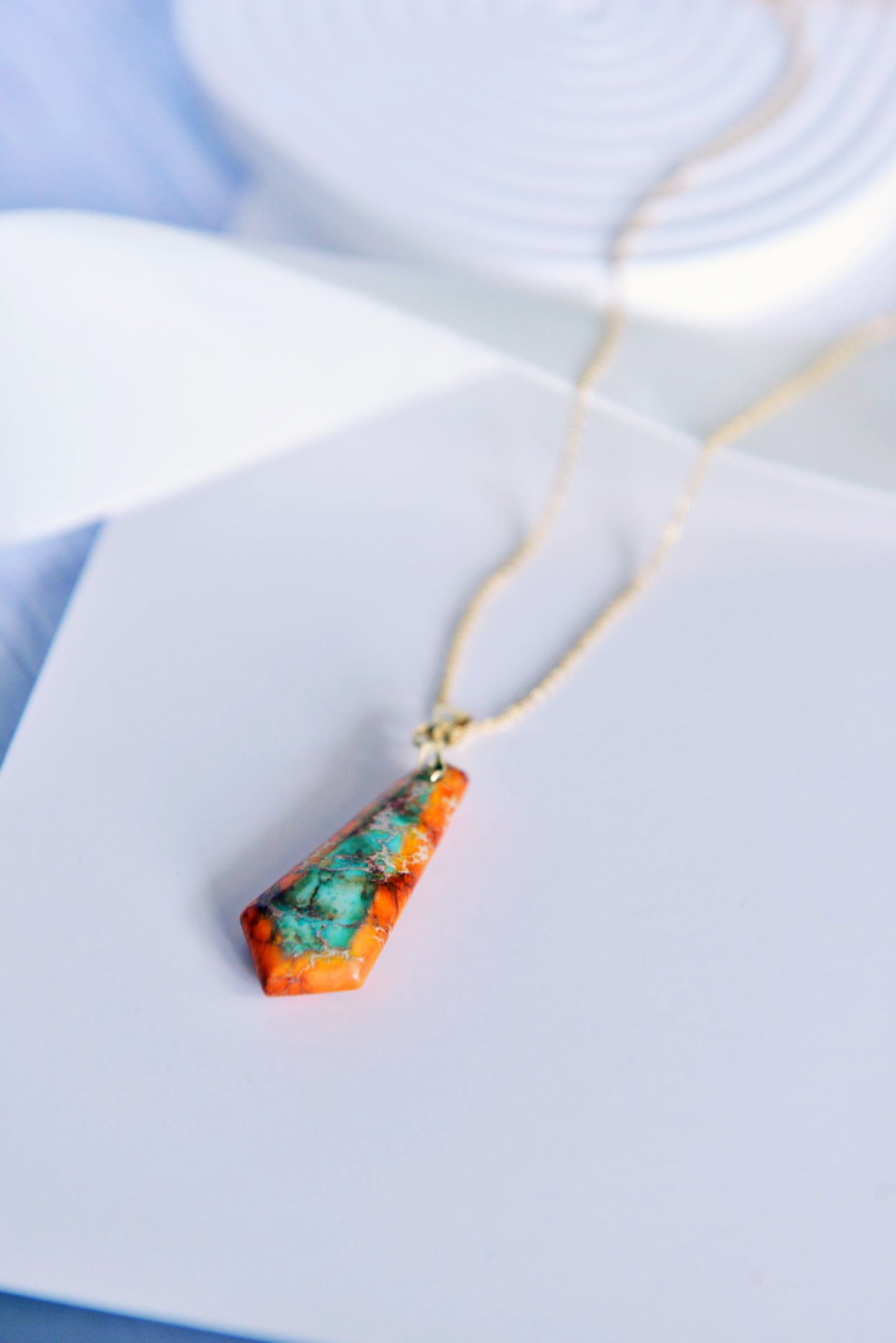 Handmade natural gemstone jewelry/Regalite pendant necklace/charming jewelry/Real gemstone/gold filled/colorful necklace/