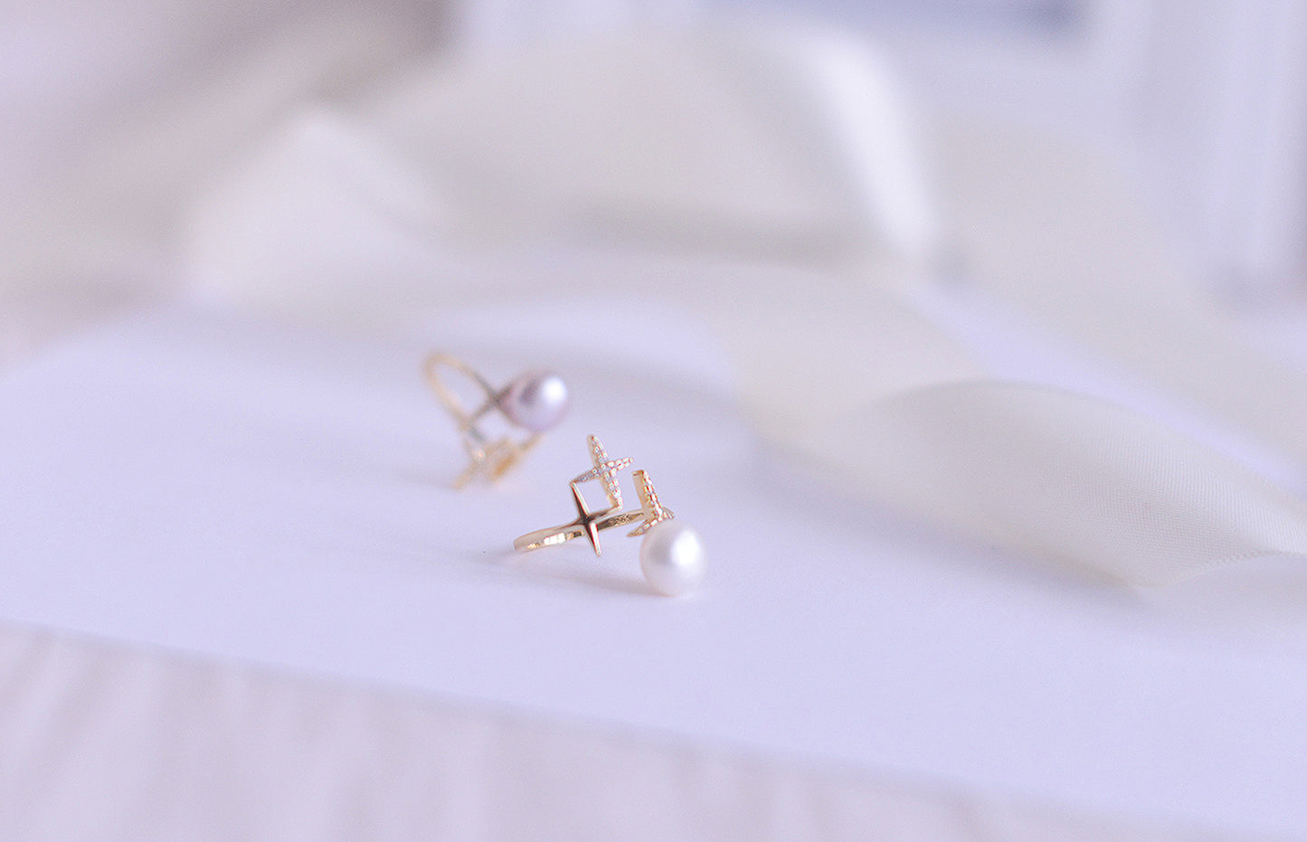 Handmade freshwater Pearl Ring/Shining Star Pearl Ring/925 Silver Ring/AAA pearl/Gift for her/Elegantly Natural Purple Pearl Ring/9mm Pearl