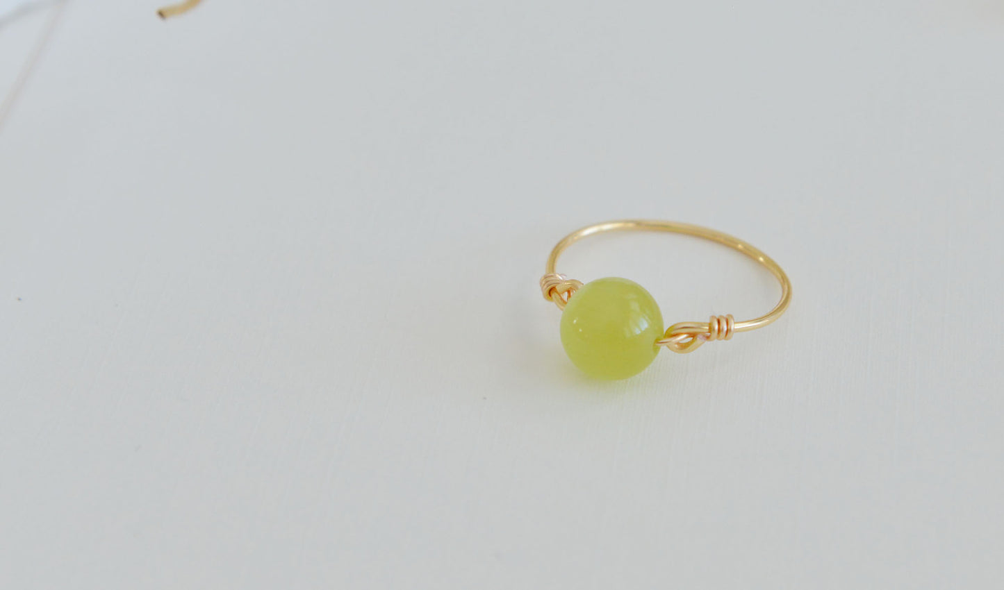 DIY KITS/Handmade Natural Gemstone/Simple Aquamarine Rings/Lapis Lazuli Rings/Green Cat's Eye Stone Rings
