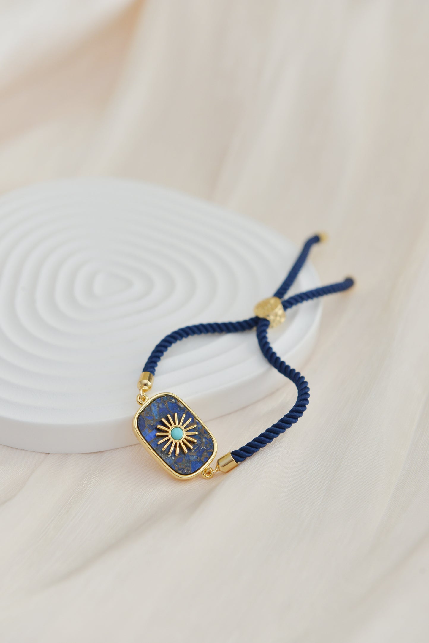 Handmade natural gemstone jewelry/Amazonite bracelet/Totem bracelet/Woven Hand Rope/gold filled/adjustable bracelet//Lapis Lazuli /Malachite