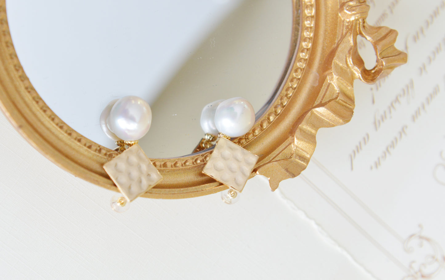 Handmade freshwater pearl Earrings/Natural Baroque Pearl Earrings/14K Gold Filled/wedding earring/real pearl earrings/AAA pearl/Bride choice