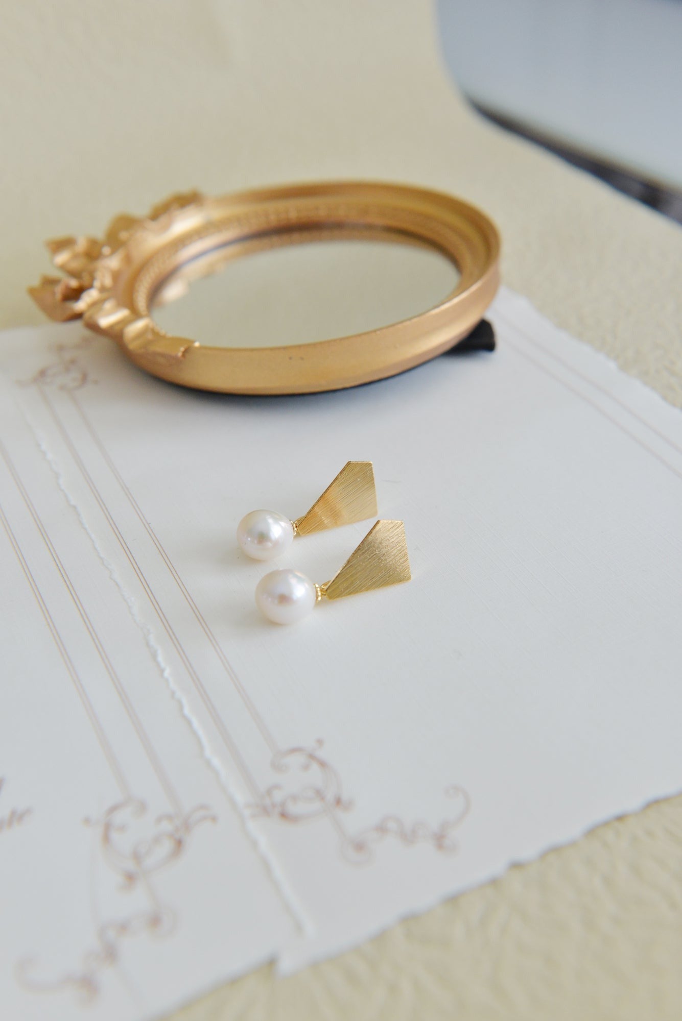 Handmade freshwater pearl Earrings/Natural Baroque Pearl Earrings/14K Gold Filled/wedding earring/real pearl earrings/AAA pearl/Bride choice