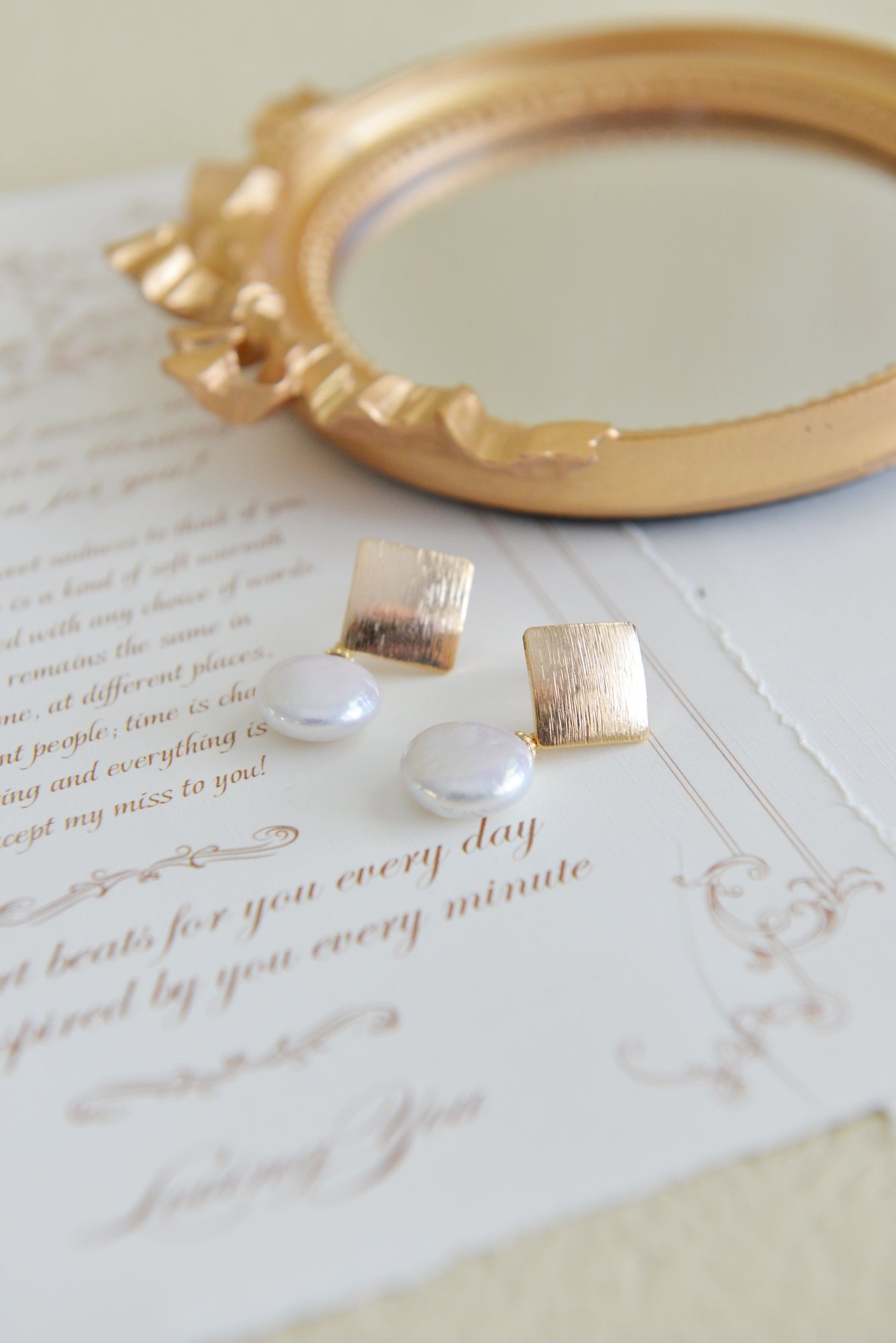 Handmade freshwater pearl Earrings/Natural Baroque Pearl Earrings/14K Gold Filled/wedding earring/real pearl earrings/AAA pearl/Bride choice