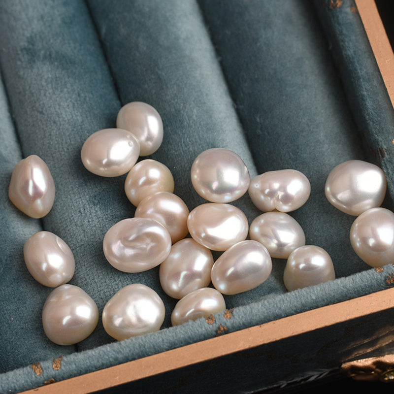 Natural freshwater Irregular circle Pearls/baroque pearls/Strong luster/flawless Pearls