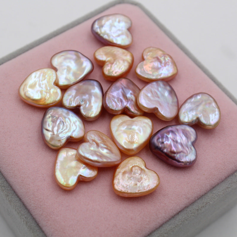Natural freshwater Heart Pearls/baroque pearls/Strong luster/12-13mm