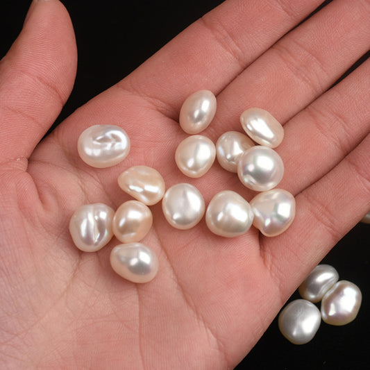 Natural freshwater Irregular circle Pearls/baroque pearls/Strong luster/flawless Pearls