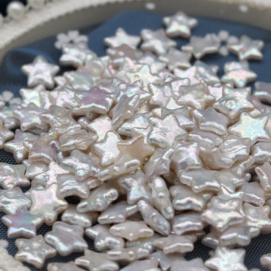 Natural freshwater star pearls/baroque pearls/Strong luster/10-11MM
