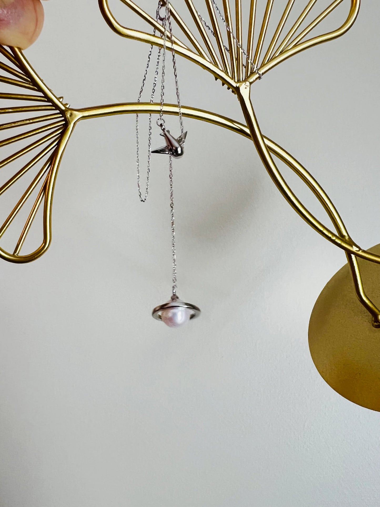 Handmade freshwater Pearl Jewelry/Cute Airplane  Pendent/Cute