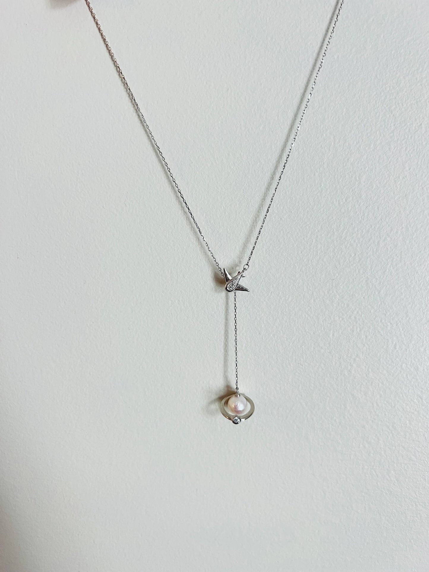 Handmade freshwater Pearl Jewelry/Cute Airplane  Pendent/Cute