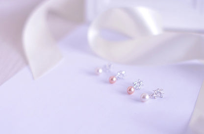 Handmade   freshwater pearl drop Earring/Exquisite Minimalist