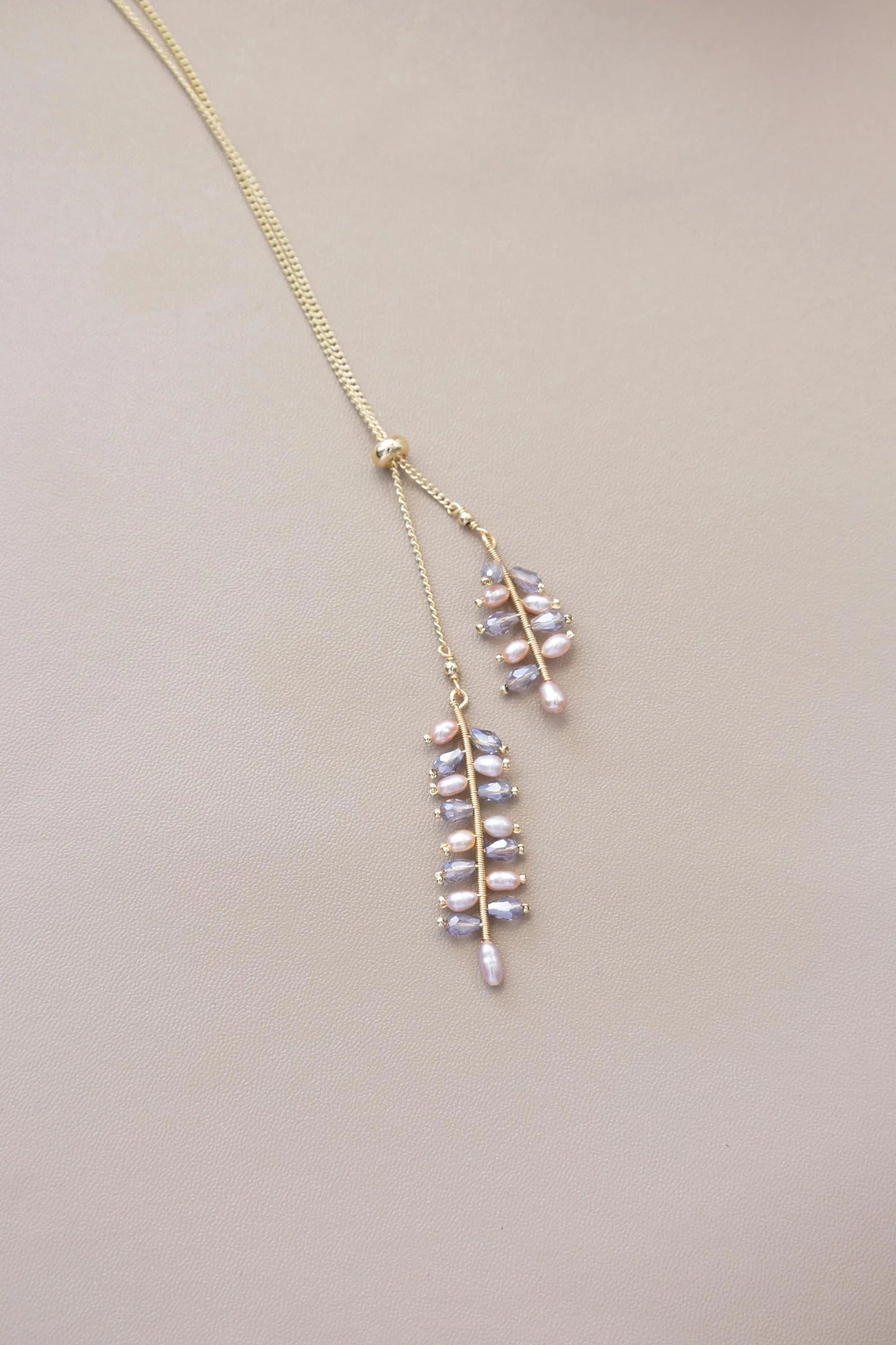 Freshwater Pearl Sterling Silver Adjustable Necklac