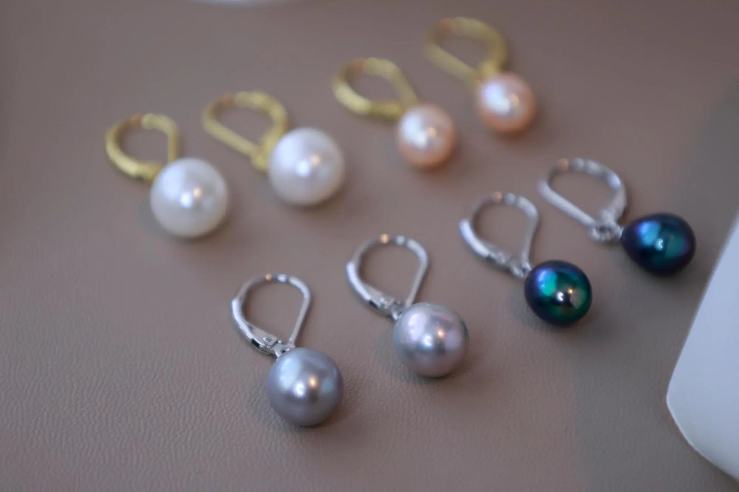 S925 Sterling Silver Teardrop Pearl Dangle Earrings - Elegant Bridal & Everyday Gift