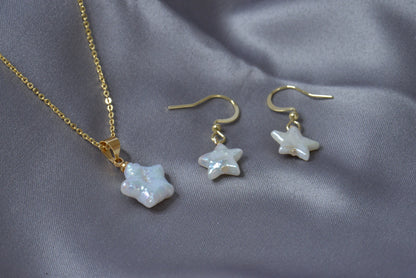 Handmade Natural Pearl Set/ Heart Pearl Set/ Star Pearl Set/ Round