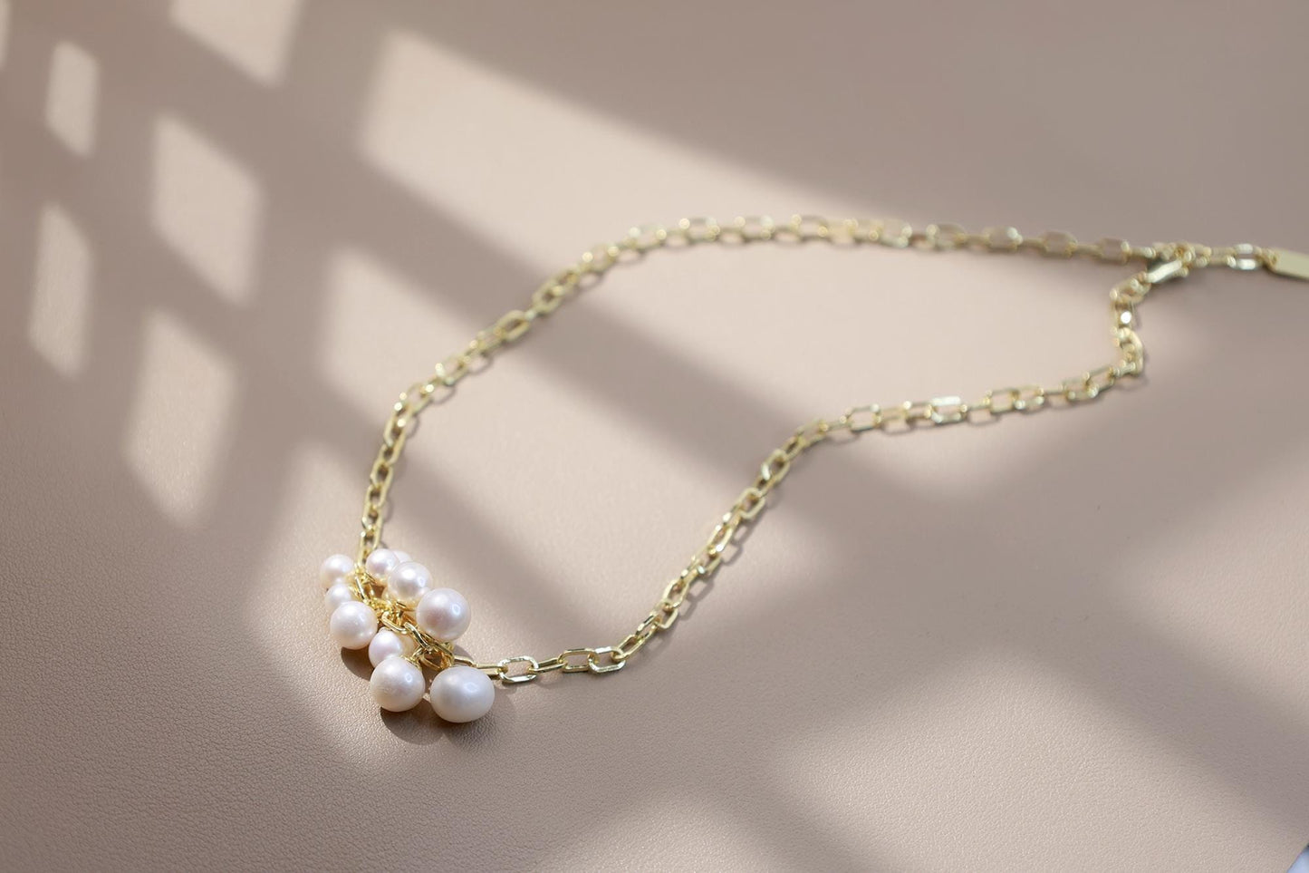 Vintage Pearl Cluster Statement Pendant