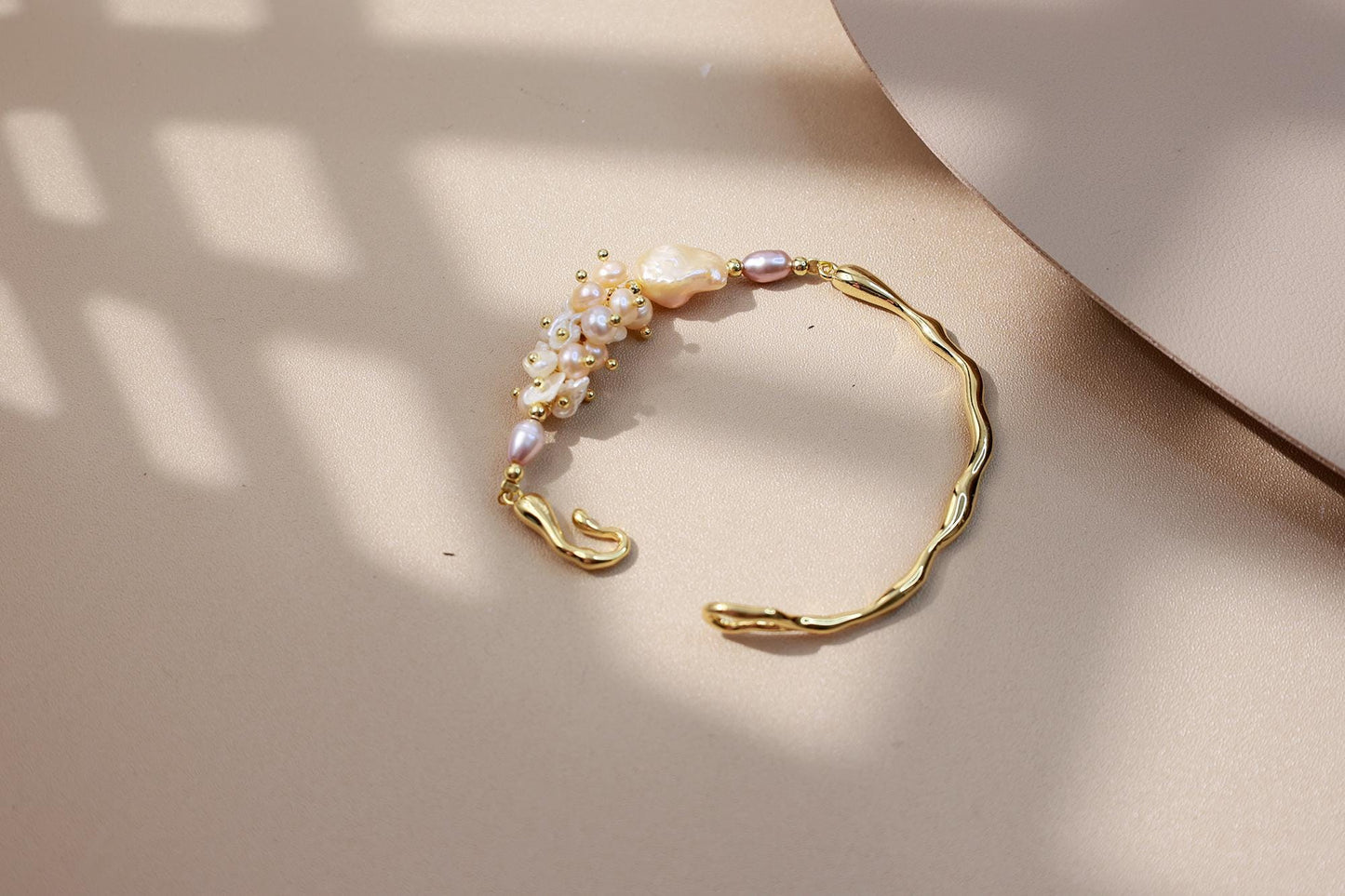 "Flowers in Bloom" Baroque Statement Bangle