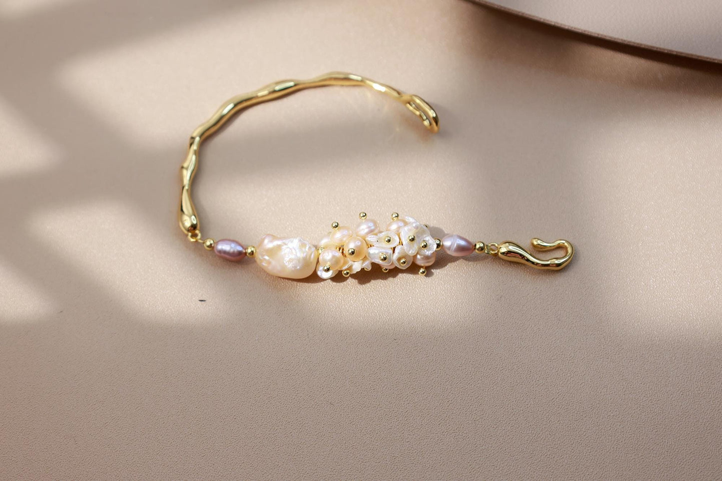 "Flowers in Bloom" Baroque Statement Bangle