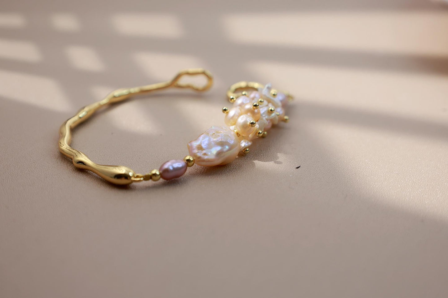 "Flowers in Bloom" Baroque Statement Bangle