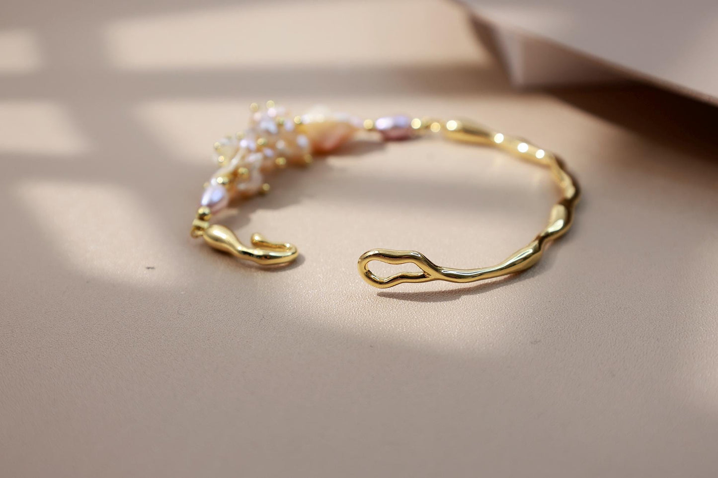 "Flowers in Bloom" Baroque Statement Bangle