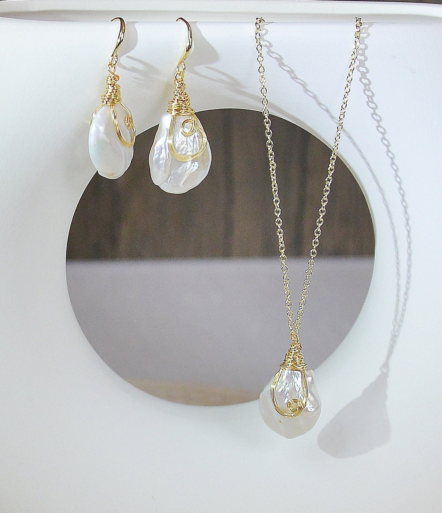Baroque Pearl Luxury Jewelry Set