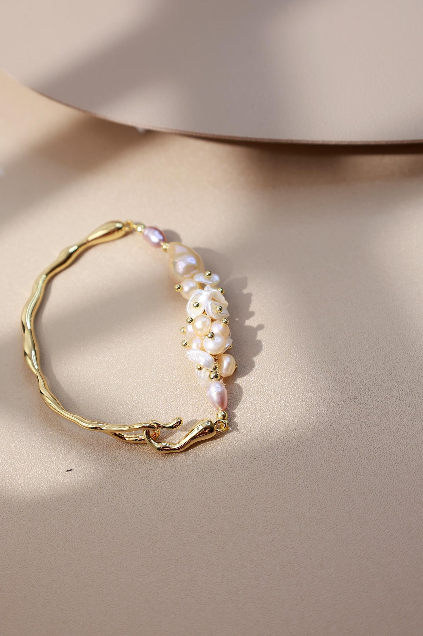 "Flowers in Bloom" Baroque Statement Bangle