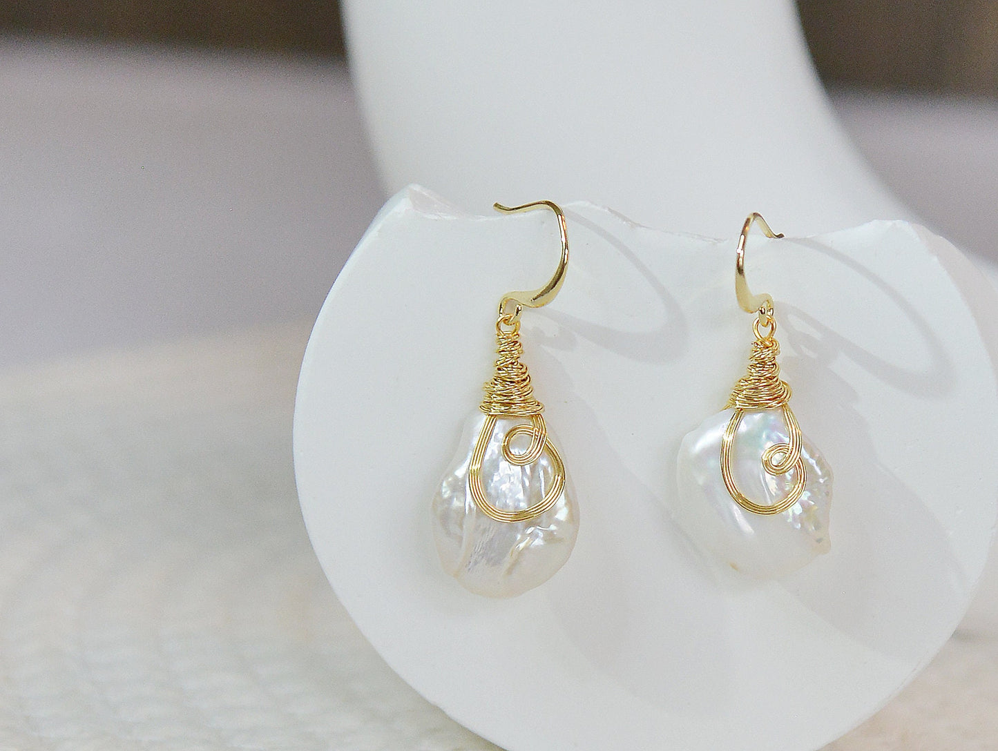 Baroque Pearl Luxury Jewelry Set