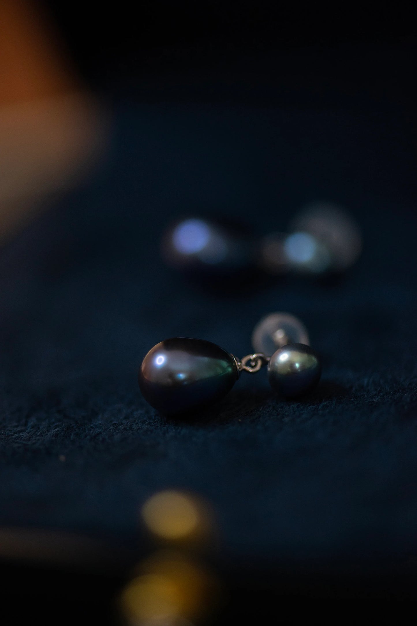 Freshwater Pearl Drop Earrings - Crafted with Silver