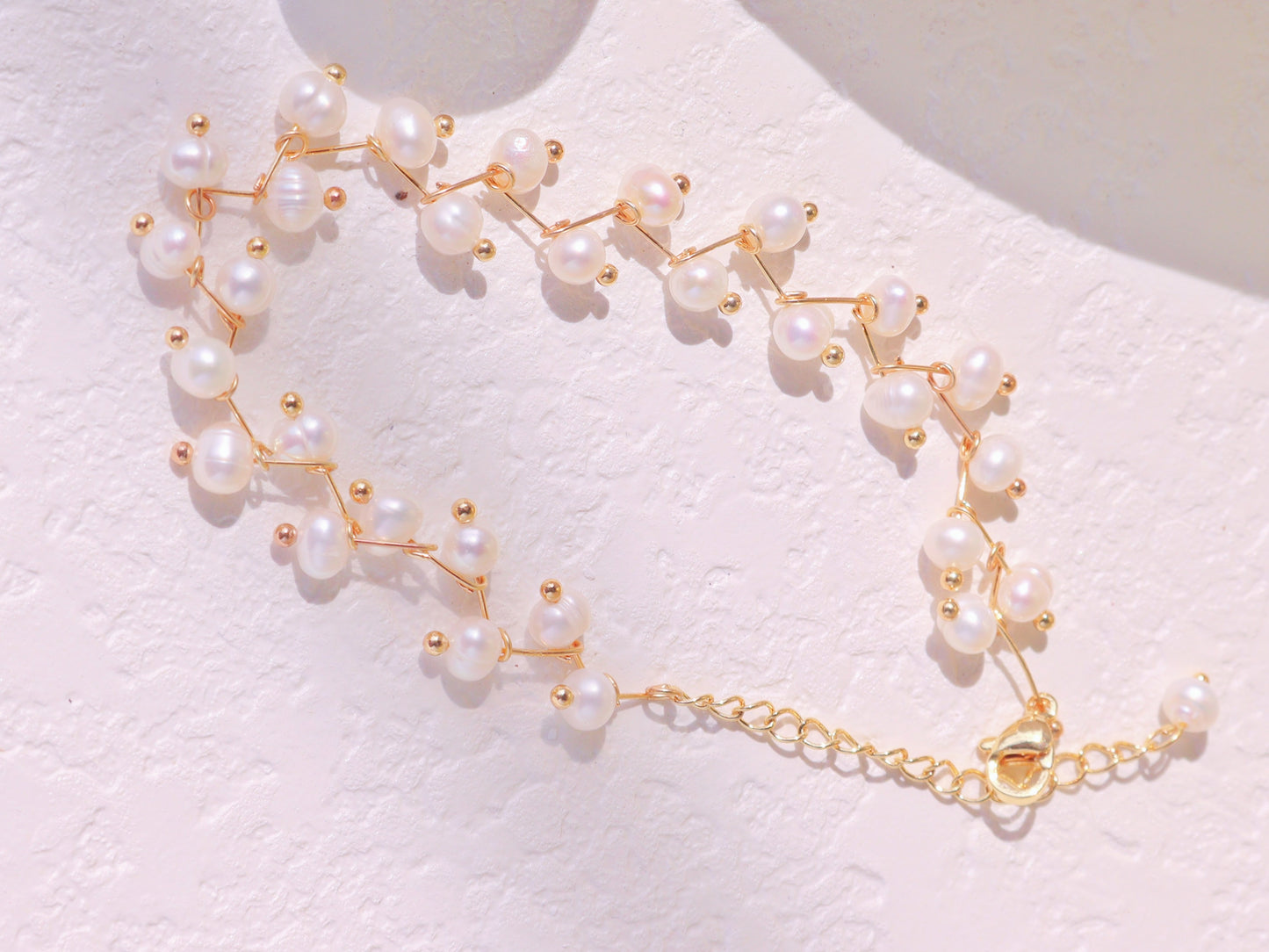 Natural Pearl Vine Branch Bracelet