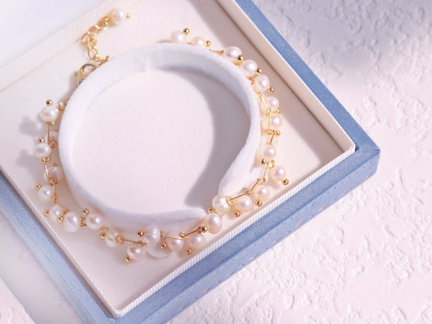 Natural Pearl Vine Branch Bracelet