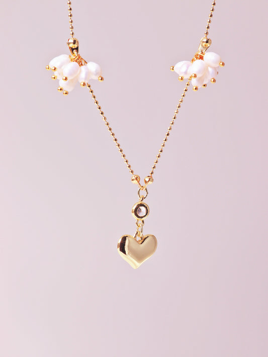 Amethyst & Persian Agate Pentagon Dangles