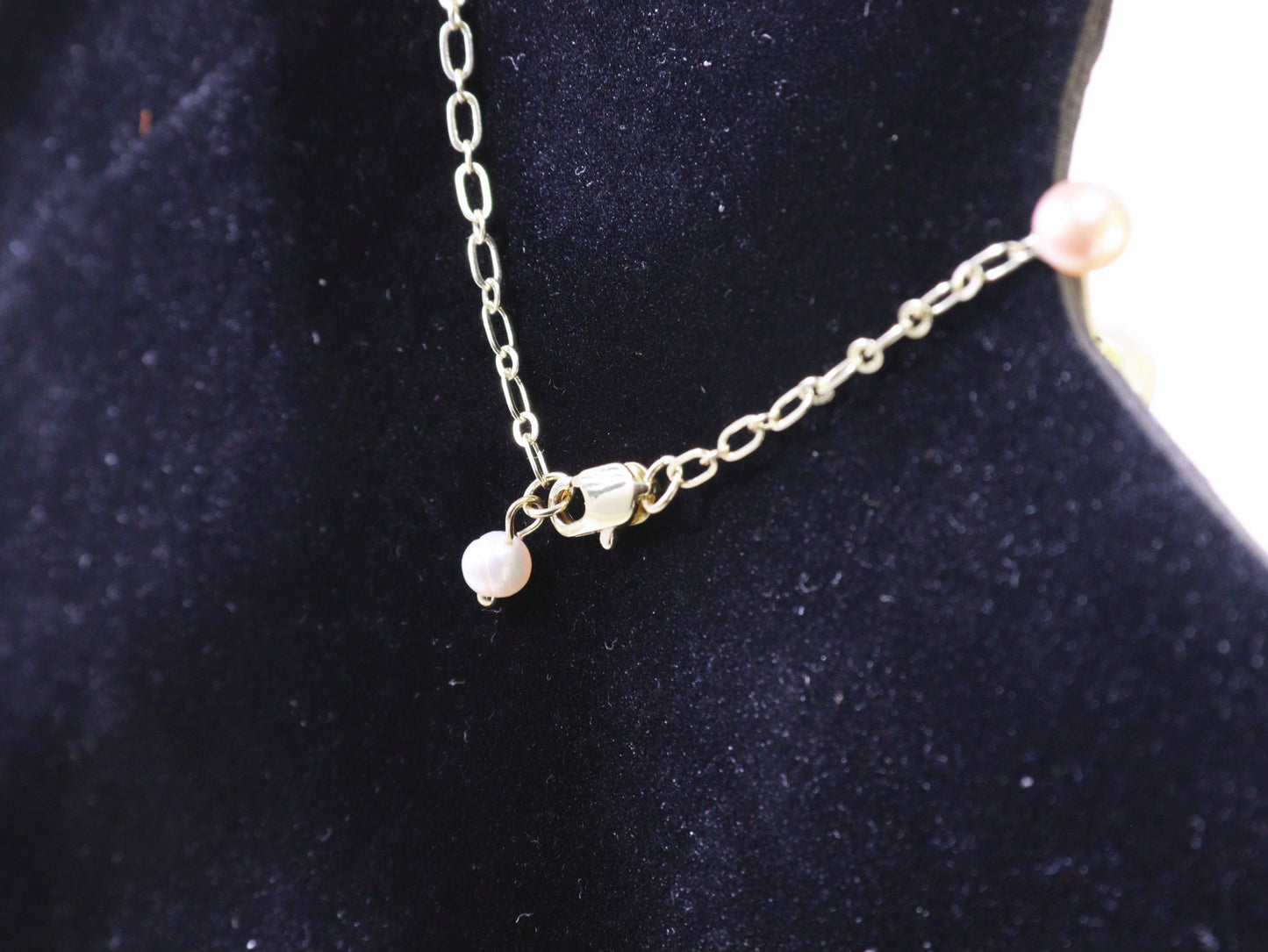 Minimalist Freshwater Pearl Chain Bracelet