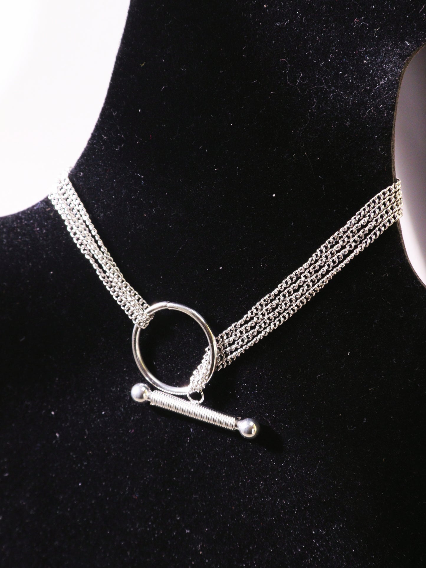 Multi-Strand OT Toggle Chain Bracelet