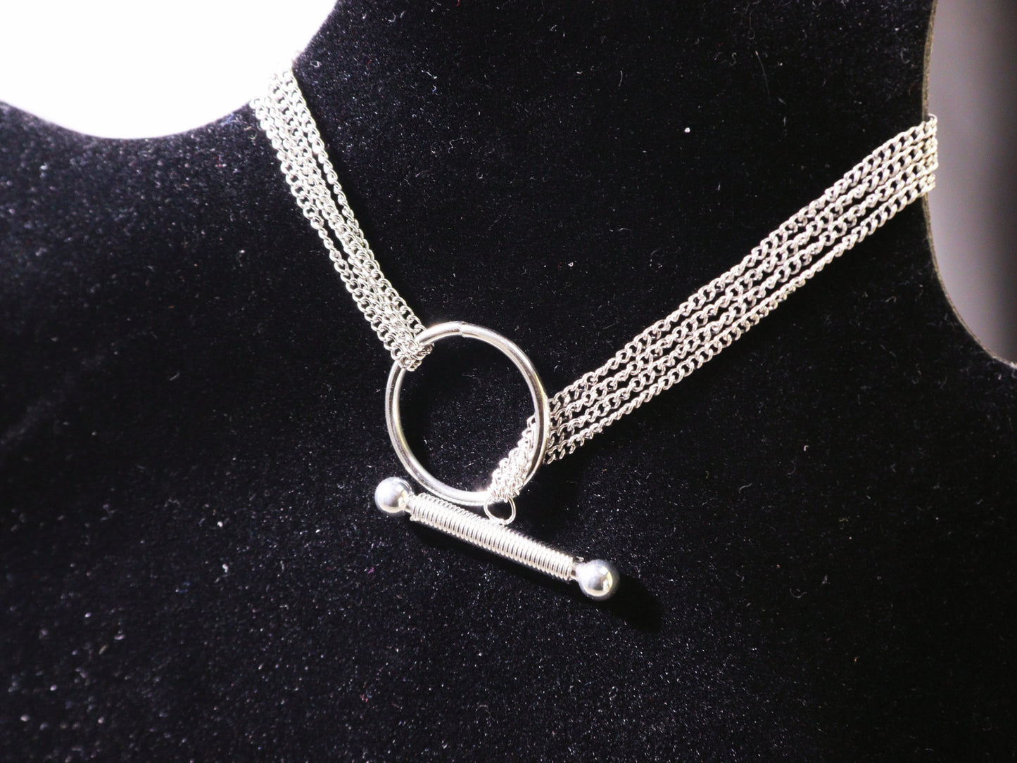 Multi-Strand OT Toggle Chain Bracelet