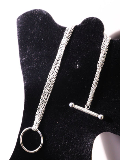 Multi-Strand OT Toggle Chain Bracelet