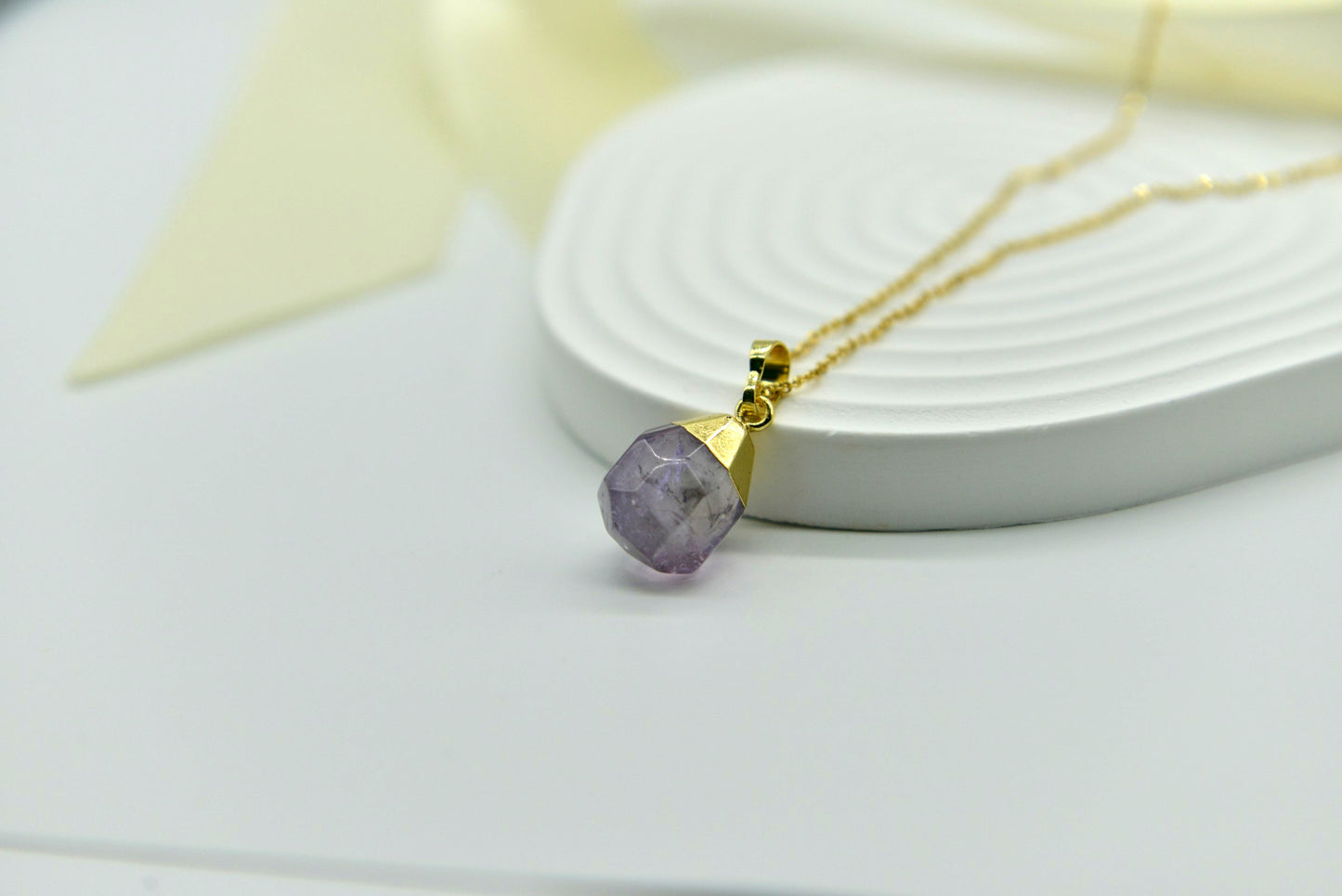 Handmade Natural Raw Gemstone Jewelry/Amethyst Necklace/Rose Quartz jewelry/Aventurine pendent/Botswana Agate /Citrine Pendent Necklace/