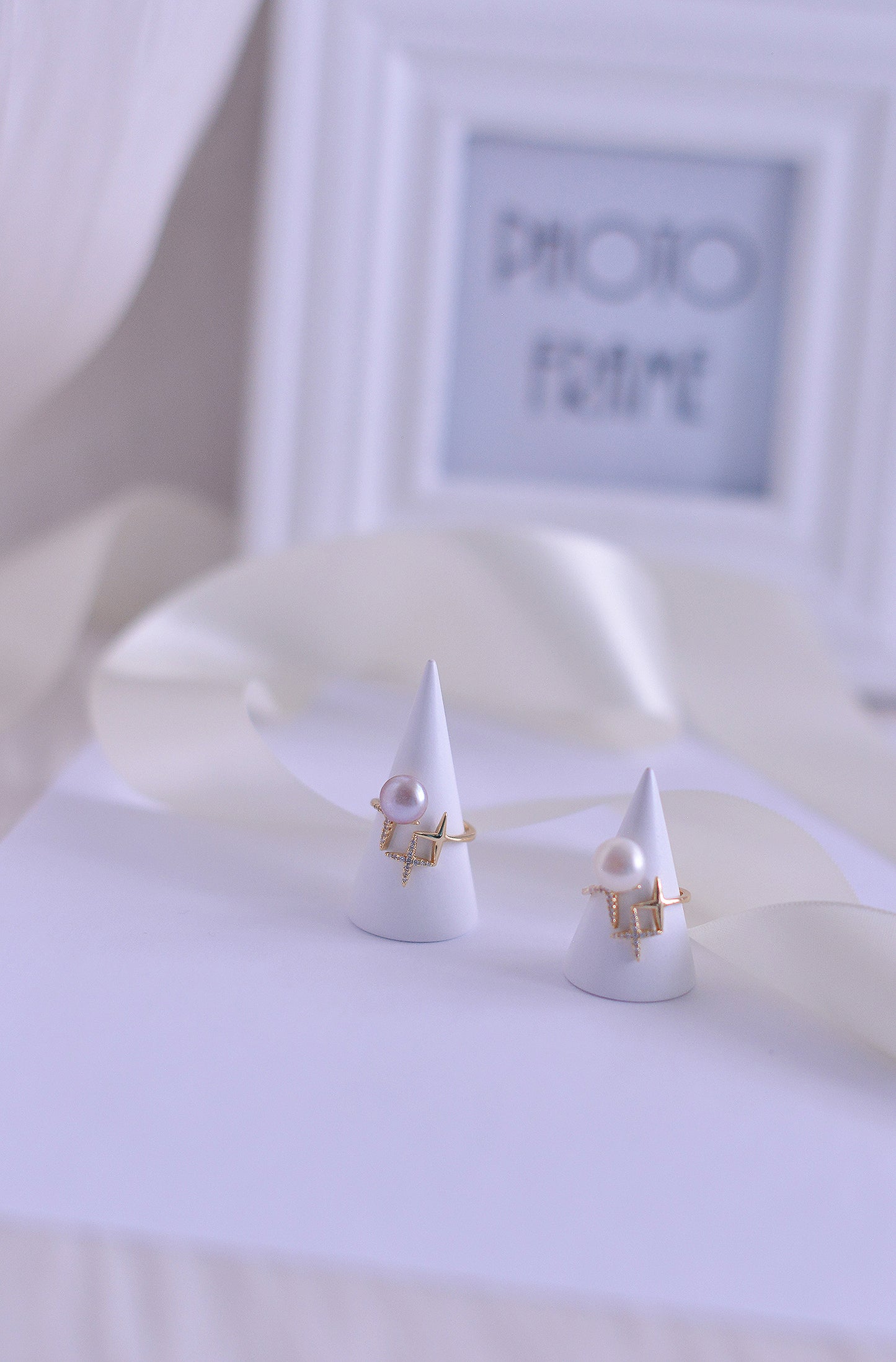 Handmade freshwater Pearl Ring/Shining Star Pearl Ring/925 Silver Ring/AAA pearl/Gift for her/Elegantly Natural Purple Pearl Ring/9mm Pearl