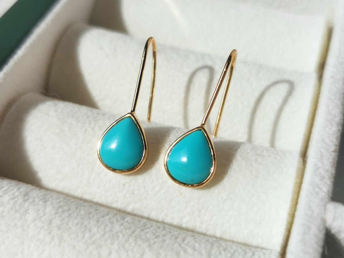 Handmade Turquoise Earrings/ Red Turquoise Earrings,/Pink Opal Earrings/Natural Gemstone/Real Stone/personalized Opal Earring