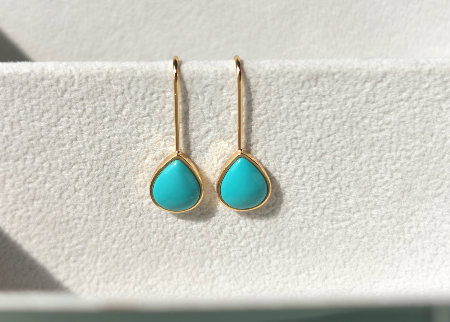 Handmade Turquoise Earrings/ Red Turquoise Earrings,/Pink Opal Earrings/Natural Gemstone/Real Stone/personalized Opal Earring