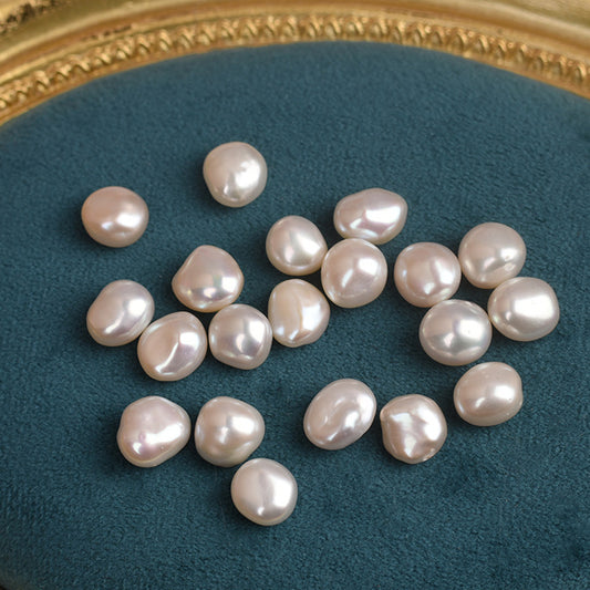 Natural freshwater Irregular circle Pearls/baroque pearls/Strong luster/flawless Pearls