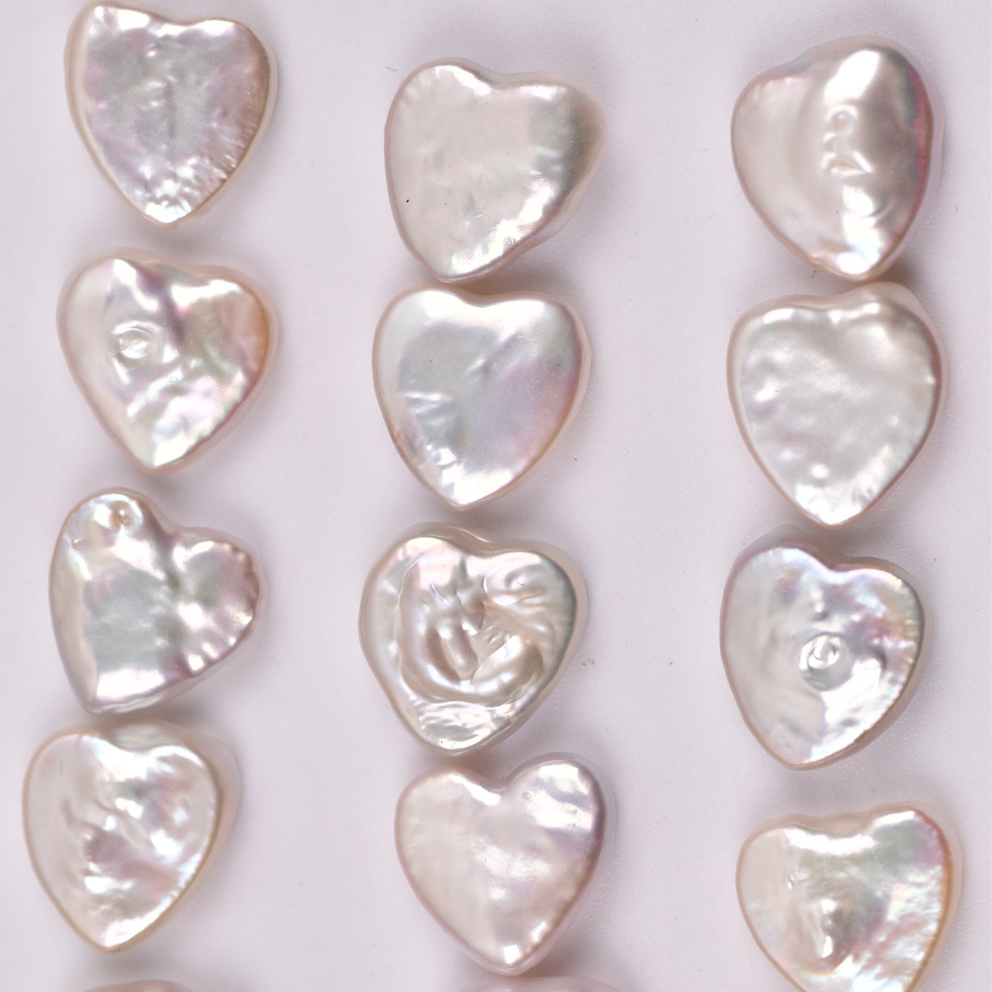 Natural freshwater Heart Pearls/baroque pearls/Strong luster/12-13mm