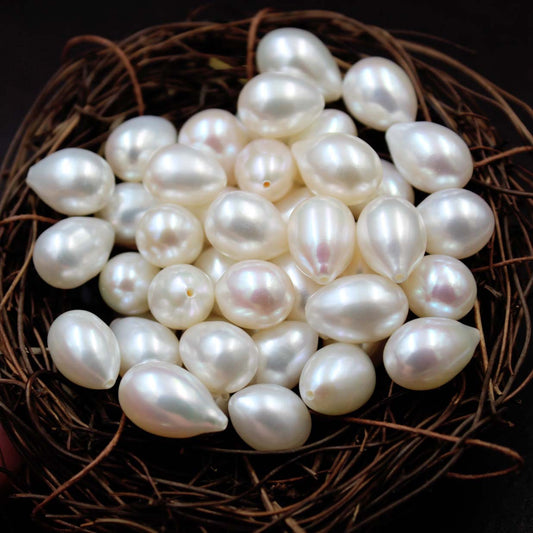 Natural freshwater Teardrop Pearls/baroque pearls/Strong luster/flawless Pearls