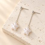 Freshwater Pearl Star Earrings in Three Styles
